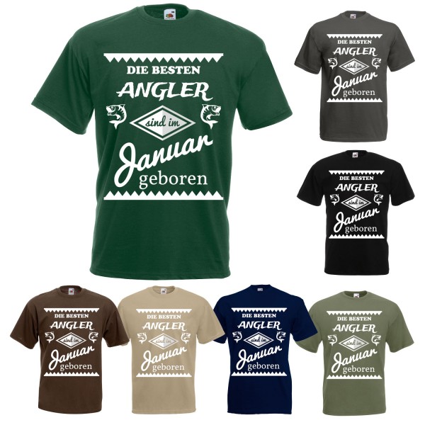 Angel Fun T-Shirt - Die besten Angler