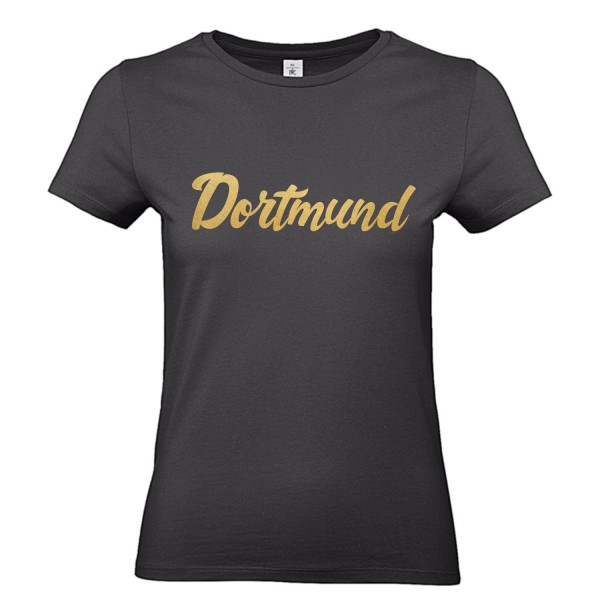 Damen T-Shirt - Dortmund Fan-Shirt - dortmund gold