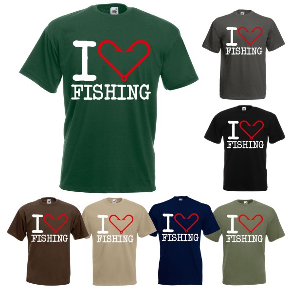 Angel Fun T-Shirt - I love fishing
