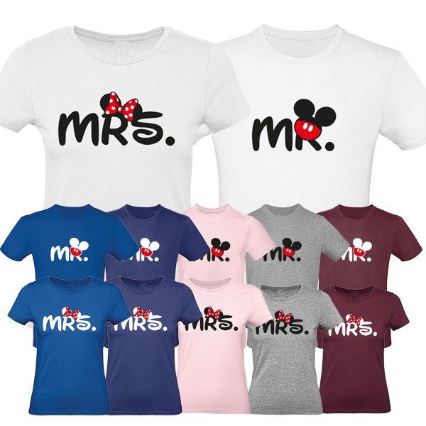 Pärchen Shirt - Mr. & Mrs.